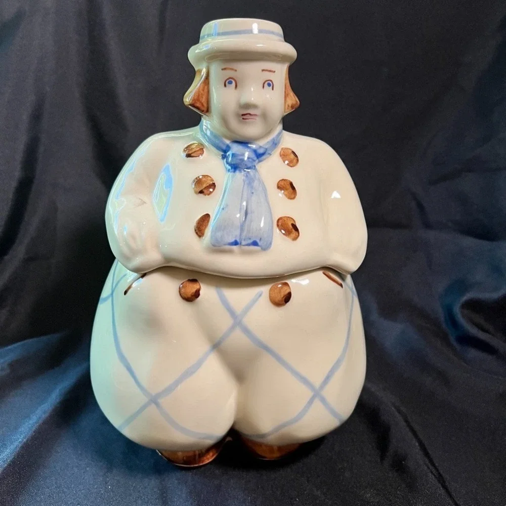 Vintage DeLee Art Dutch Boy‎ Cookie Jar USA Hand-Painted Ceramic 1940s–1950s